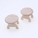  Dollhouse Doll House Mini Round Coffee Table Furniture Model Scene Accessories
