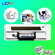 LEAF DTF UV Sticker Printing Machine 30cm A3 Varnish UV DTF Printer For Bottle Pen Phone Case manufacturer