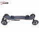 4-PU-Wheels Offroad Bamboo Skateboard with Remote Control Electric Skateboard