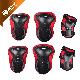 Factory OEM Skating Protection Gear Kits Adult Inline & Roller Skate Board Skateboard Knee Elbow Wrist Pads for Adults Protective Guards Set manufacturer