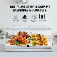 Electric Heated Display Showcase/Hot Food Warmer/Kfc Hot Cabinet/Heat Food Display