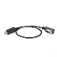 USB to dB9 Serial RS232 Adapter Cable Low Profile Right Angle