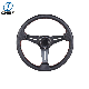  for Truck Racing Sport Leather 330mm/350mm Durable Car Steering Wheel with Factory Price
