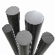  China Factory Produce Grey Black PVC Rigid Rod with Diameter 10mm-300mm