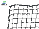 Black PE Knotless Fall Arrest Net, Construction Safety Catch Net, Anti-Falling Netting, Sporting Net manufacturer