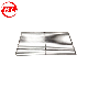 Factory Direct Home/Outdoor Rectangle 450*300mm 304 Stainless Steel Barbecue Net