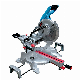  Fixtec 1800W Sliding Mitre Cutting Machine Compound Miter Saw of Table Saw