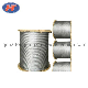 6X7+FC 6X19+FC 7X7 7X19 High Tensile Steel Rope Steel Wire Cable Braided Stranded Steel Wire Rope