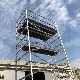 Wholesale Custom New Portable Hot Sale Aluminum Moving Mobile Scaffold with Safety Ladder CE TUV SGS