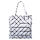  Fashion Travel Luminous Rhombus Geometric Shoulder Tote Bag