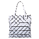 Fashion Travel Luminous Rhombus Geometric Shoulder Tote Bag