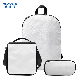  High Quality Backpack for Kids 3 in 1 Set School Bag Waterproof Backpacks with Lunch Tote