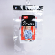 Custom Transparent Plastic PE Underwear Clothing Hanger Packaging Bag