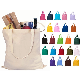 100% Cotton Fabric Fashion Eco-Friendly Reusable Foldable Shopping Canvas Tote Bag