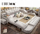  Villa Home Modern Luxury Bedroom Furniture Lounge Suite Bluetooth Massage Bed Combination Upholstered Leather Fabric King Size Bed