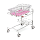 Hot Sale Hospital Movable Two Layes Pediatric Baby Cot Bed Crib