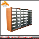 Fas-064 School Furniture Double Side Bookcase Metal Library Book Shelf