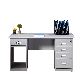 Multiple Drawer Metal School Steel Desk Unique Office Table