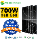  700W 690W 680W Half Cell Cheap Price Monocrystalline Solar PV Module Whole Solar Panel for Solar Energy System