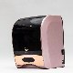 Wall-Mounted Toilet Uses Holder Tissue Box Paper Dispenser ABS Plastic Roll Paper Towel Dispenser for Hotel, Pink Color