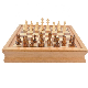  2023 High Quality Deluxe Wood Chess and Checkers