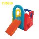 Indoor Kids Plastic Toys with Slide (PT-006C)