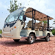  Shuttle Battery Powered Tourist 14seats AC Motor Controller Electric Sightseeing Bus with Brake