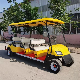 11 Seats Four Wheel Sightseeing Gas Golf Cart off Road with Rear Seat