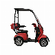 Hot Selling Electric Scooter Four Wheel Electric Tricycle Vehicle Golf Cart with Roof