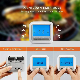 Dual Probes Blue Backlight Countertop Kitchen Digital Electronic Cooking Meat Food Thermometer