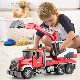 Friction Car Inertia Vehicle Crawler Excavator with Music and Light for Boy