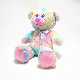 Rainbow Plush Fluffy Custom Stuffed PP Cotton Teddy Bear