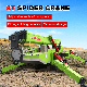 3t 1.2t Road Lifting Building Engineering Lifting Machine 8ton Price Hoist Mini Crawler Hydraulic Spider Crane