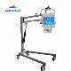 Hospital Dr Flat Panel Mobile X Ray, 5kw Touch Screen Digital Portable X-ray Machine