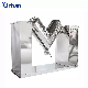  Pharmaceutical Chemical Powder Food Ribbon Blender Double Cone Mixer Machine CE