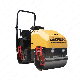  1500kg Road Roller Gasoline Engine with EPA Double Drums Compactor