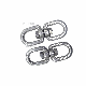  Stainless Steel Double Eye Swivels for Rigging Lifting Tackle