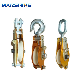 Aluminum Alloy and Mc Nylon Sheave Wire Pulling Pulley Hoisting Tackles