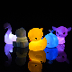  Light-up Rubber Duckies - Illuminating Color Changing Rubber Ducks