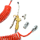 Air Hose Kit Heavy Duty Cleaning with Long Nozzle, Truck Dust Air Blow Gun