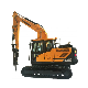 Hyundai Excavator R110vs 10ton Excavator with Hydraulic Hammer