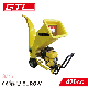 Hot-Sale 15 HP CE Approved Garden Gasoline/Petrol 100mm Chipping Capacity Wood Chipper Shredder with Disc Cutter Power Tool Product (SZ15)