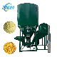  Animal Feed Crushing Mixing Machine Poultry Pig Cattle Chicken Fish Vertical Feed Grinder Industrial Powder Mixer for Sale