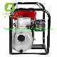 Strong 4 Inch 13HP Portable Kerosene Gasoline Water Pump with Silver Muffler From Green Power Family