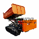  3 Tons Mini Crawler Dumper 5 Tons Transporter Trucks Rubber Track All-Terrain Transporter Crane Truck Lifting Platform