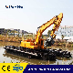  Long Reach Land and Water Excavator Floating Pontoon Lake Swamp Amphibious Excavator Dredger