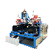 Double Station Fully Automatic Extrusion 4 Bottle Jerrycans Blowing Molding Machine