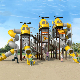  Customized Outdoor Playground Equipment, Children′ S Amusement Park, Large Plastic Slide