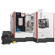  High Precision Dual Spindles Driven Turrets Living Tool Horizontal CNC Lathe Machine