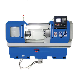  Ck6136 6140 6150 6180 Factory High Precision Horizontal Turning Lathe Horizontal Flat Bed CNC Lathe Machine with Bar Feeder CNC Torno Lathe 750/1000/1500/2000mm